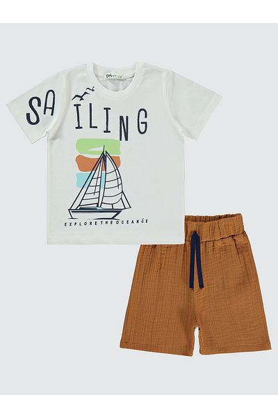Civil Boys 2-5 Years Old Boy Capri Suit Missing