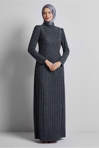 Alvina EVENING DRESS WITH STONES 50509