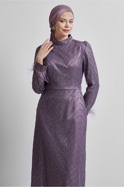 Alvina Silvery Evening Dress 50449