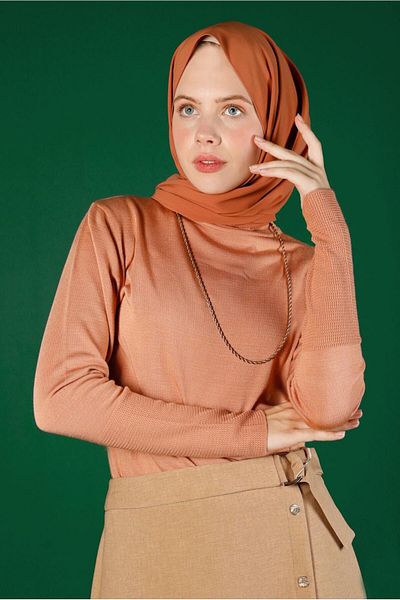 Alvina SELF PATTERNED KNITWEAR SWEATER 43189