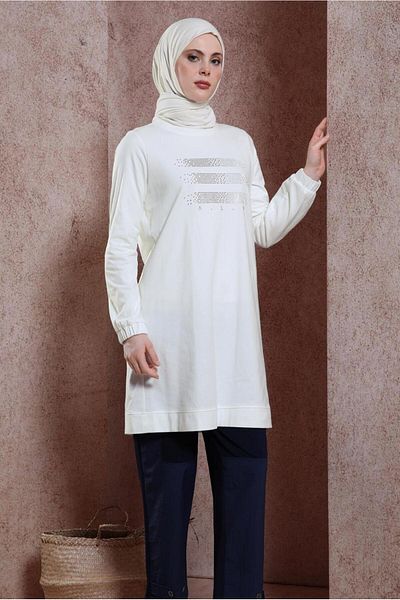 Alvina STONE TRACKSUIT TUNIC 43847