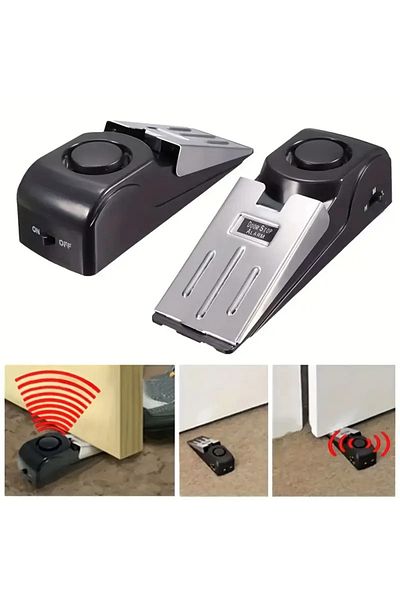 DLS 2 Door Closers with a Loud Alarm,a door Opening Alarm Device to Monitor the Movement of Strangers