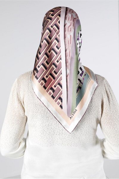 Alvina ALVINA SURA Silk Scarf 24439 - Comfortable Cut