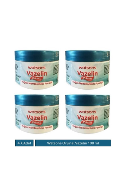 Watsons Vazelin Orijinal 100 ml x 4 Adet