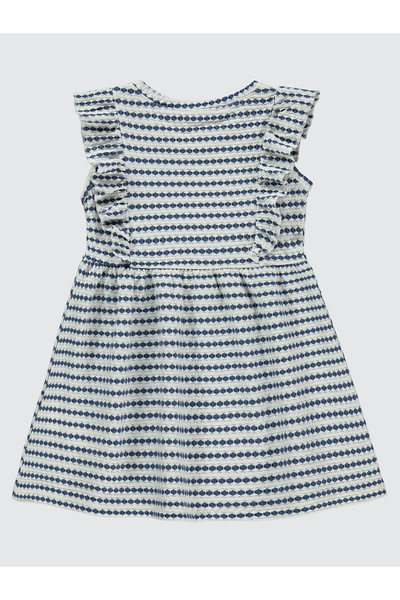 Civil Girls Blue Element Girdle Dress for Child 2-5 Years
