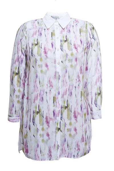 Alvina Plus Size Patterned Tunic 20540