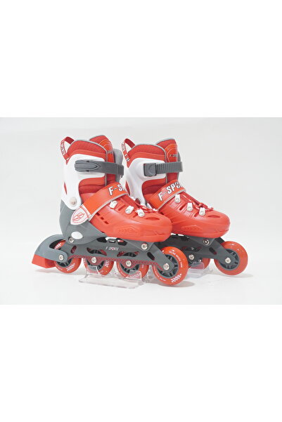 F-Sports 4 Wheels Adjustable Front Castor Light up Roller Skates – Kids & Adults (Professional)