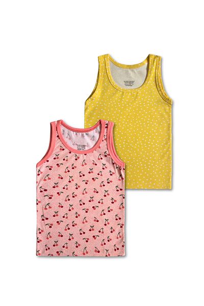 GizaKids 95% Cotton Girls' Undershirt Undershirt Underwear Set of 6