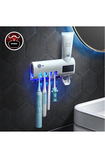 VOOKA Ultraviyole Dış Fırçası Diş Macunu Tutucu Stand