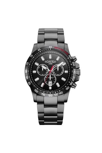 Roamer Ανδρικό ρολόι Roamer 861837 44 55 20, Quartz, 45mm, 10ATM
