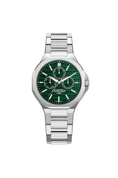 Roamer Ανδρικό ρολόι Roamer 995989 41 75 20, Quartz, 42mm, 3ATM