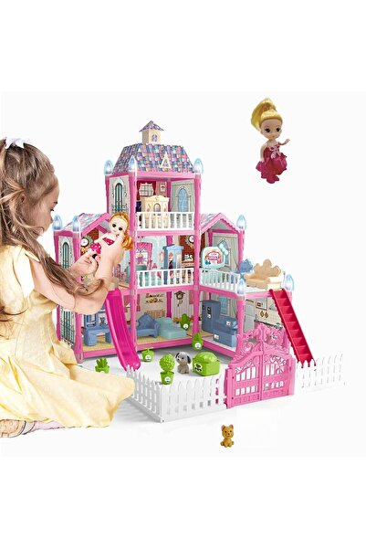 Beauenty بيت الدمية، بيت الأحلام للبنات، ألعاب تظاهرية - بيت الدمية من 3 طواب...