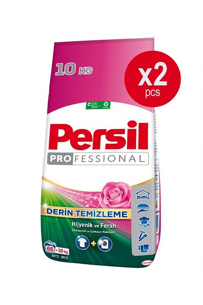 Detergent pudră Matic 10 KG Magia trandafirului (66 spălări) x 2