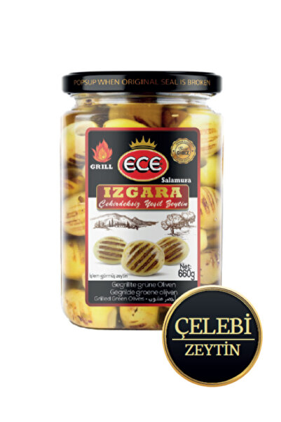 Ece ÇELEBİ SALAMURA IZGARA YEŞİL ZEYTİN 720 CC