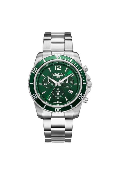 Roamer Ceas bărbătesc 862837 41 75 20, cuarț, 43mm, 10atm