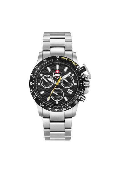 JDM Military Ανδρικό ρολόι Jdm Military JDM-WG017-01, Quartz, 45mm, 10ATM