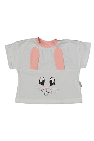 Baby s Breath Flower Rabbit Patterned Summer Shorts Set 100% Cotton 6-9-12-18 Months Girl-Boy Unisex Baby Top-Bottom Set