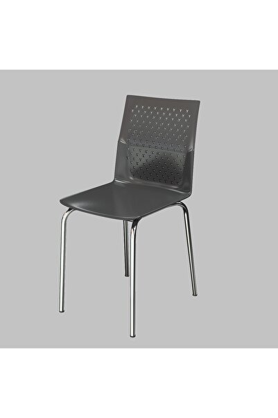 Metallica Concept Casella Roy Plastik Sandalye Mutfak Salon Çalışma Sandalyes...