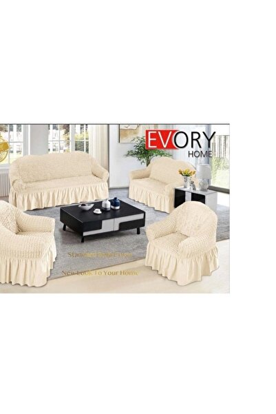 smart home Attractive bubble pattern stretch fabric sofa and chair cover, 2-piece set