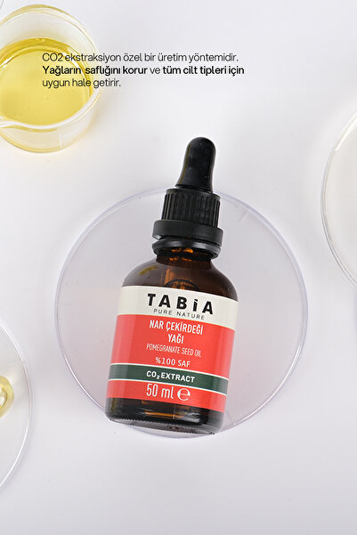 TABİA Nar Çekirdeği Yağı | Co2 Extract | 50 ml