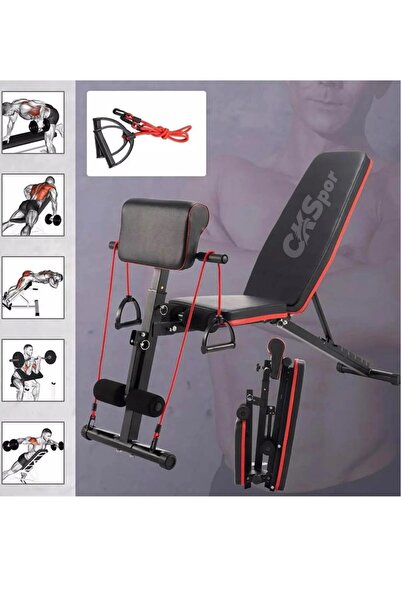 CKSpor Çok Fonksiyonlu Ayarlanabilir Biceps Combo Bench – Vücut Geliştirme Sehpası