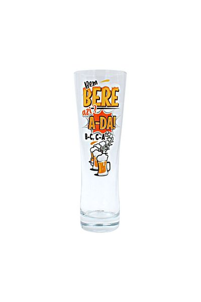 BM GİFT DESİGN Beer glass BEM BEER? 600ml