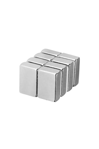 Dünya Magnet 5 Adet Neodyum Mıknatıs Dikdörtgen, 15x10x5 Mm, Güçlü Magnet