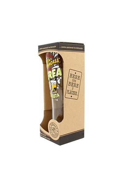 BM GİFT DESİGN Beer glass SPARKLING LIFE 600ml