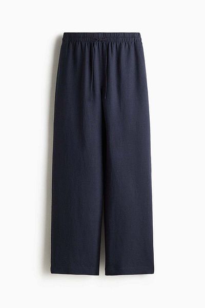 H&M Linen-blend Trousers