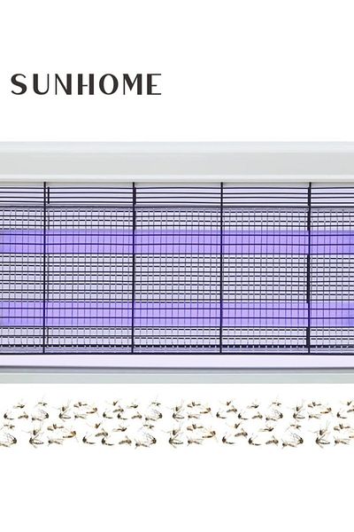 Sunhome مصيدة البعوض الكهربائية - مصباح قاتل البعوض الكهربائي WD-245