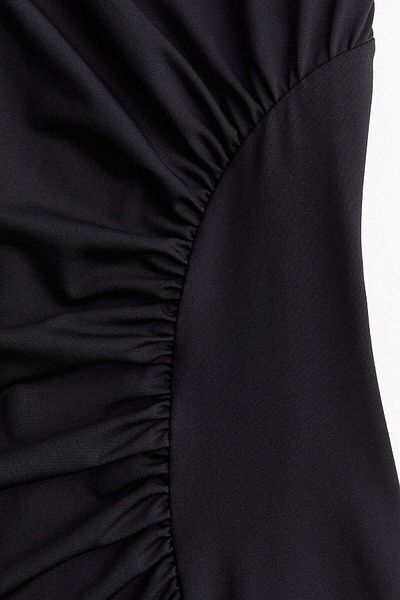 H&M Draped turtleneck dress