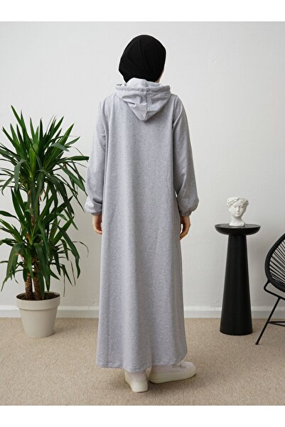 Por La Cara Hooded Long Sports Cap - Gray - Por La Cara