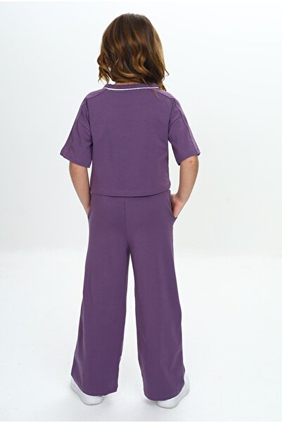 Toontoy Σετ αθλητικής φόρμας για κορίτσια Queen με τύπωμα Crop