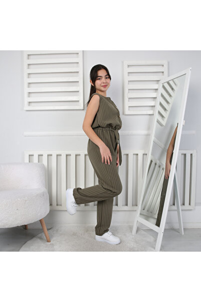 CRASSİ Girl's Jumpsuit Striped