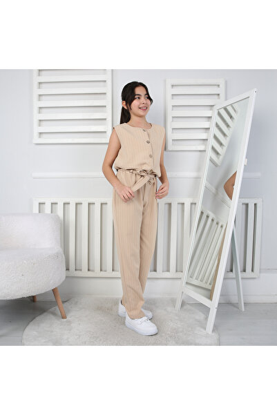 CRASSİ Girl's Jumpsuit Striped