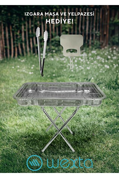 Wexta Seyyar Ayaklı Mangal Küçük Boy (HEDİYELİ)