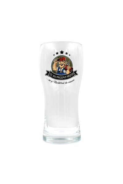BM GİFT DESİGN Beer glass The most skilled craftsman small