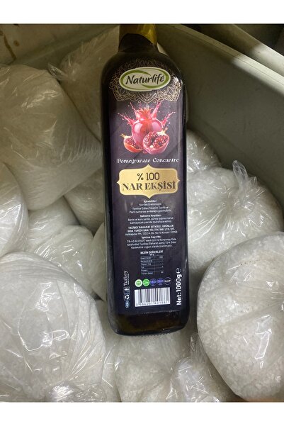 Naturlife %100 Nar Ekşisi 1 kilo özel cam şişede