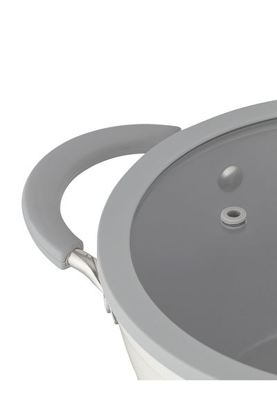 Madame Coco Albus Short Pot - White - 28 cm