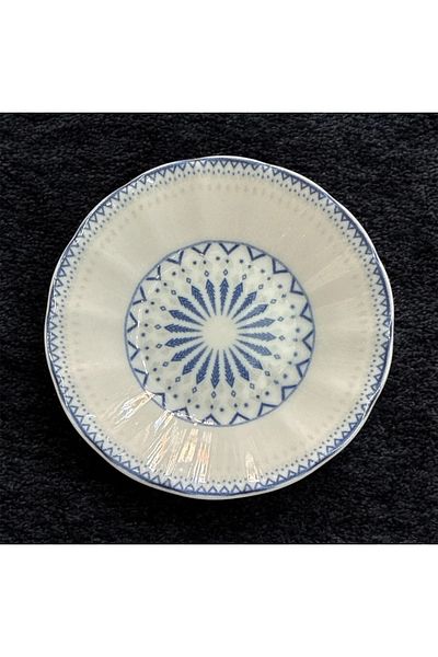 FAYA HOME Digital Patterned Porcelain Tea Plate 12 Pieces Güral E48