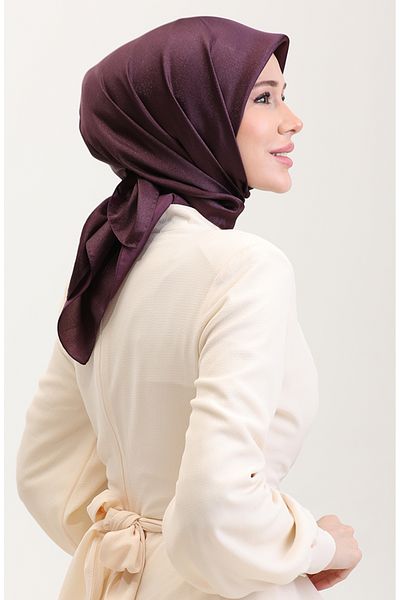 sefamerve Κασκόλ Plum Crystal 81079-09