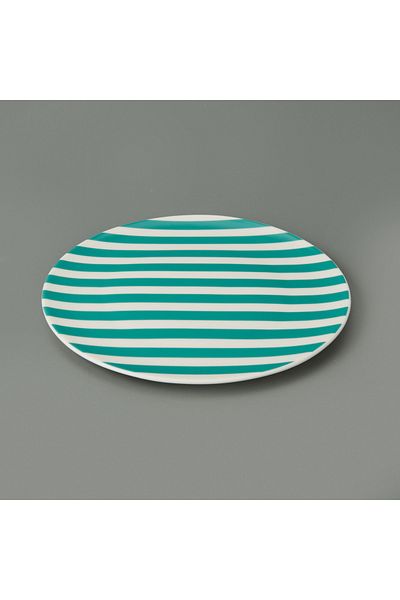 Evidea Kitchen Be Happy Serving Plate - Green - 25 cm