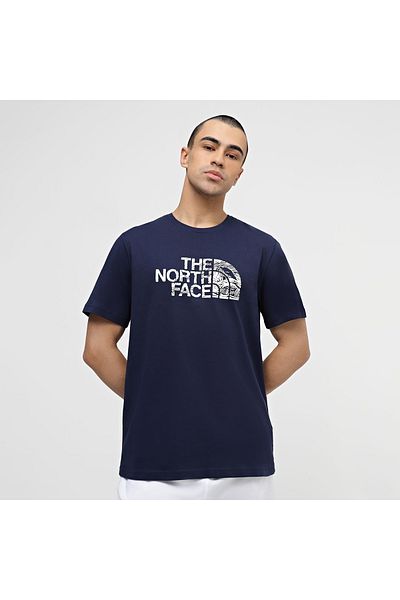 THE NORTH FACE Dark Blue T-Shirt for Kids