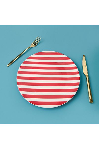 Evidea Kitchen Have Fun Serving Plate - Red - 25 cm