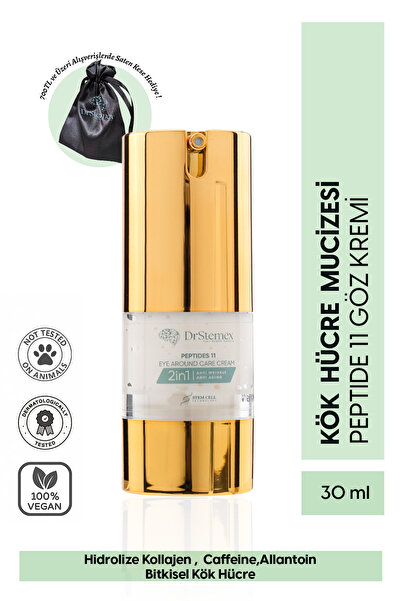 DrStemex Göz Altı Morlukları Ve Koyu Halka Karşıtı Caffeine , Peptides 11 Içe...