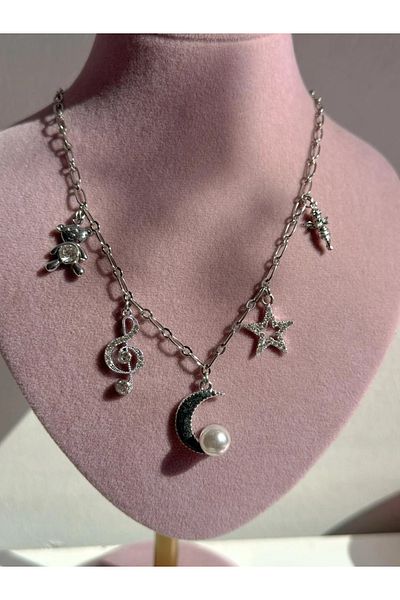 Reorah Collection Moonlight Charm Necklace