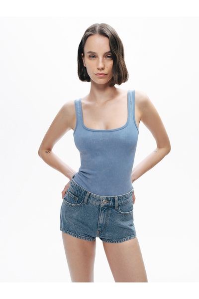 Nocturne Mini Denim Şort