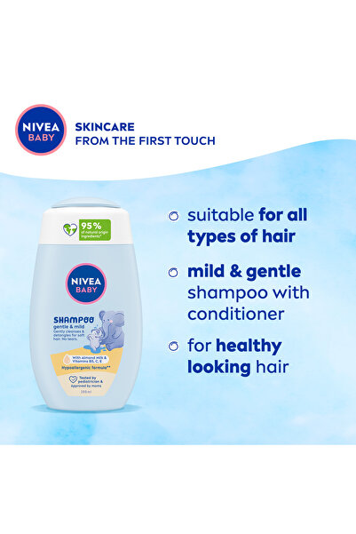 NIVEA شامبو لطيف وخفيف للأطفال، خلاصة البابونج، 200 مل