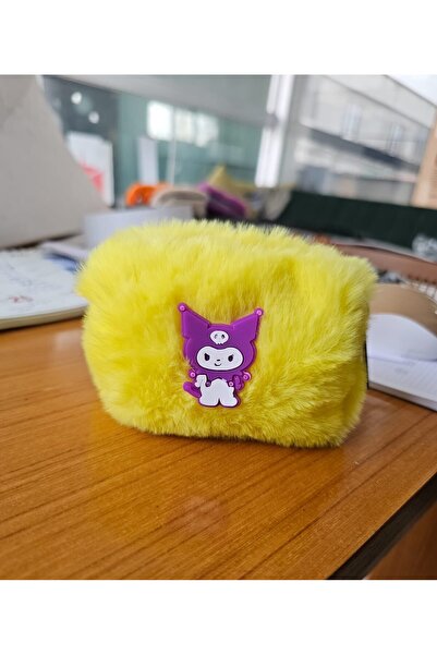Kuromi Figürlü Puf Cüzdan ve Çanta Aksesuarı