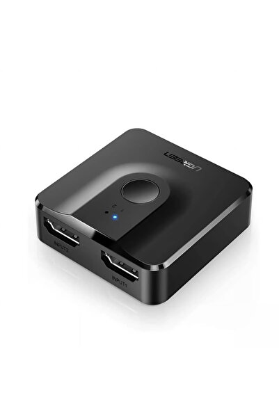 Ugreen | محول HDMI 2.0 ثنائي الاتجاه 2*1 | أسود